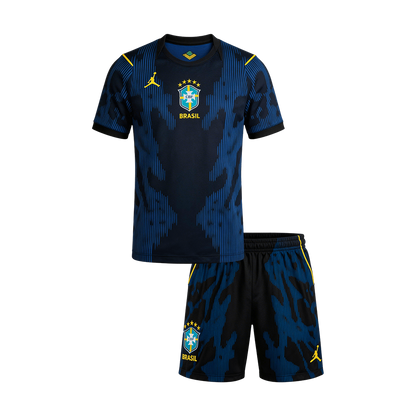 Brazil Away Kids Fan Jersey Shirt 2026 World Cup
