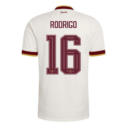 Spain RODRIGO 16 Away Fan Jersey World Cup 2026 - Champion