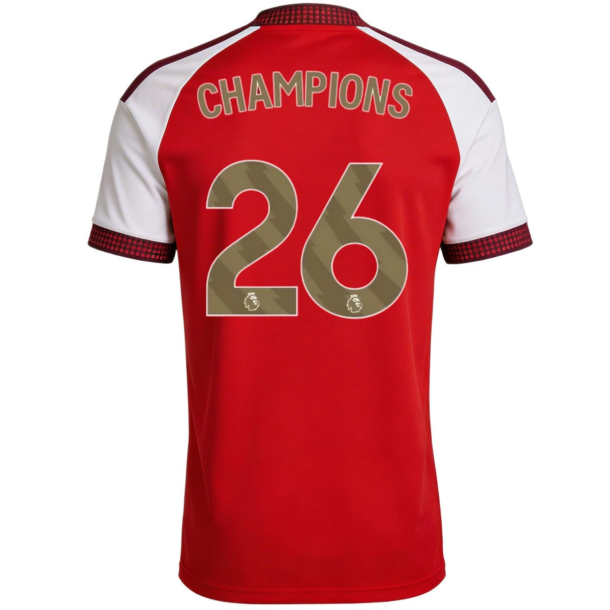 CHAMPIONS #26 Arsenal Home Fan Jersey Shirt 2026/27