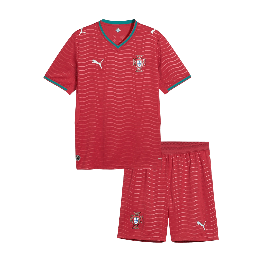 Portugal Home Kids Fan Jersey Shirt 2026 World Cup
