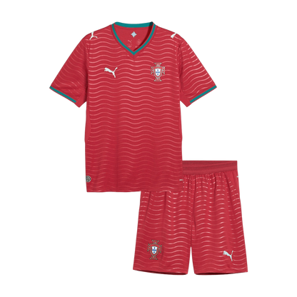 Portugal Home Kids Fan Jersey Shirt 2026 World Cup