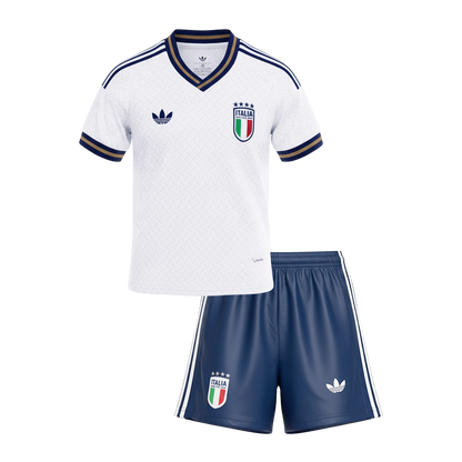 Italy Away Kids Fan Jersey Shirt 2026 World Cup