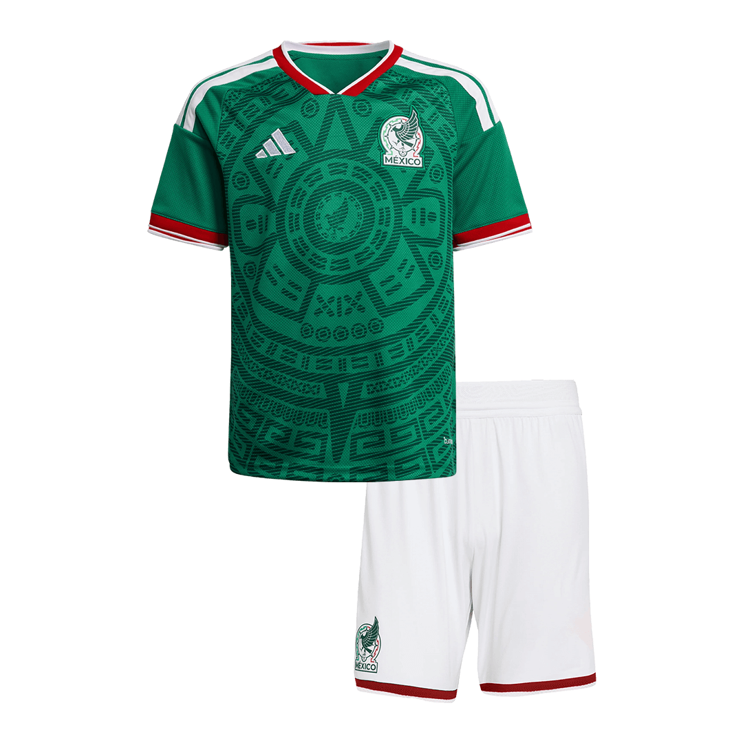 Mexico Home Kids Fan Jersey Shirt 2026 World Cup
