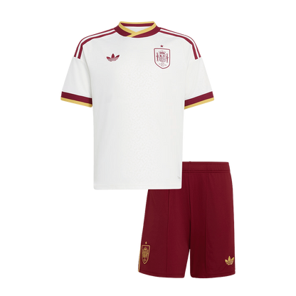 Spain Away Kids Fan Jersey Shirt 2026 World Cup