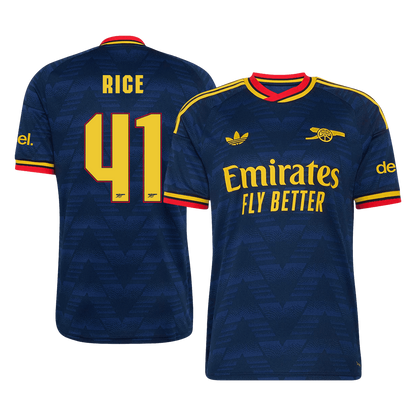 RICE #41 Arsenal Away Soccer Jersey 2026/27 -UCL