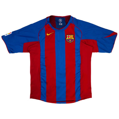 Barcelona Home Retro Jersey 2004/05