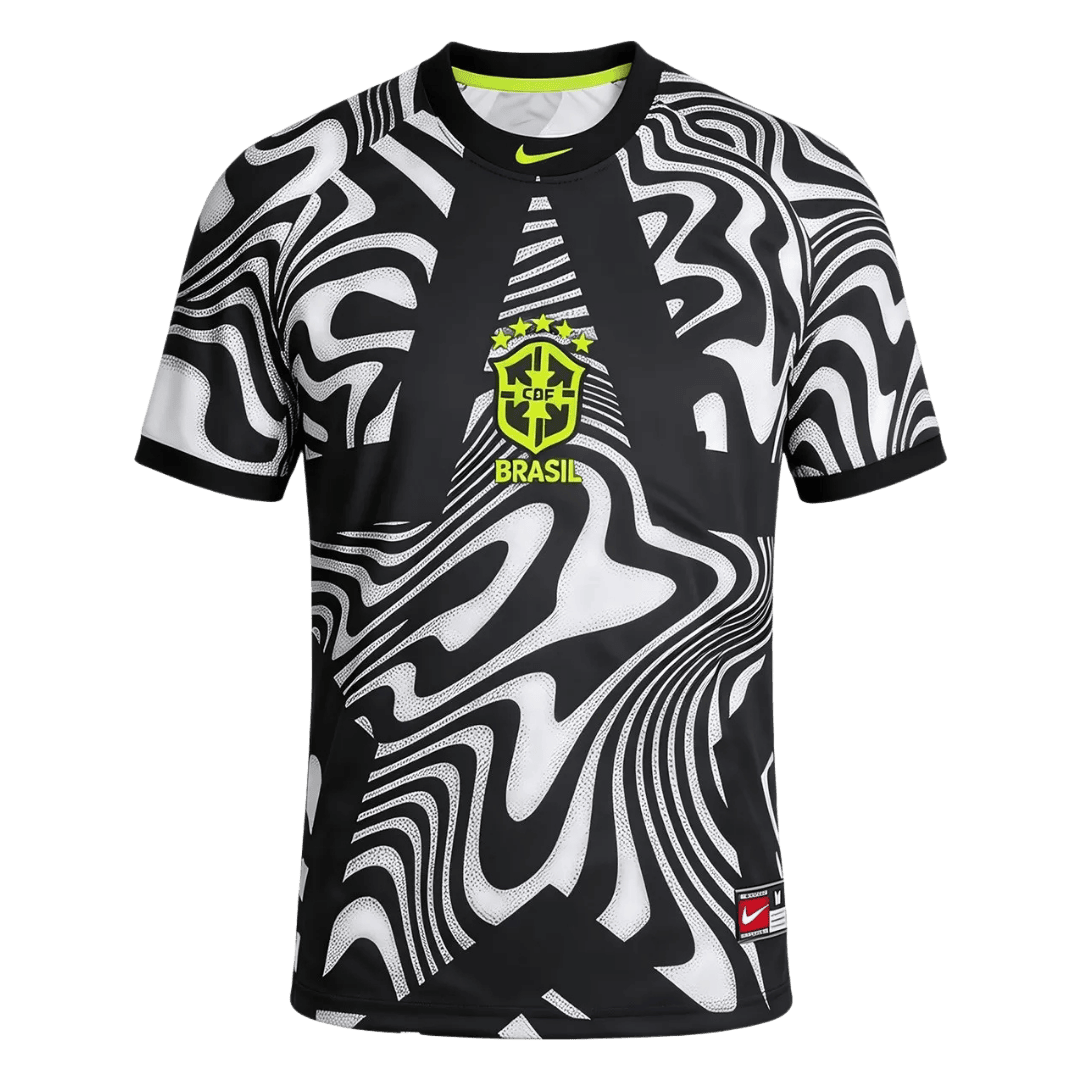 Brazil Goalkeeper Fan Jersey Shirt 2026 World Cup